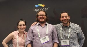 Some of the team from topcoder