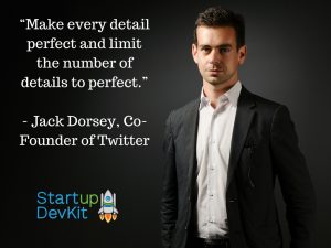 Jack Dorsey of Twitter quote on product development