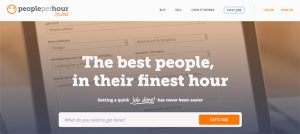 People per hour freelance website marketplace