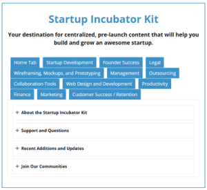 startupdevkit startup incubator kit desktop dashboard reduced size