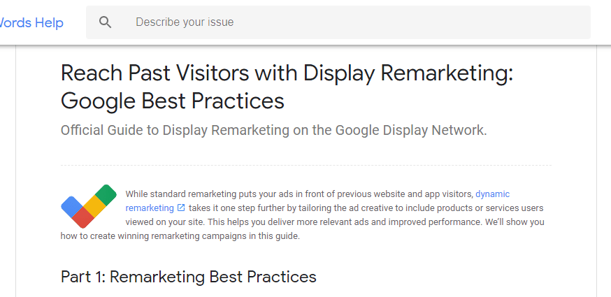 Google Retargeting with Display ads - lead generation strategies