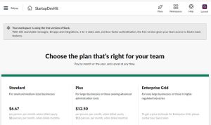 Slack freemium business model example