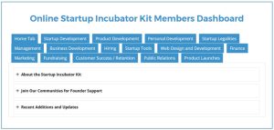 online/virtual startup incubator/accelerator