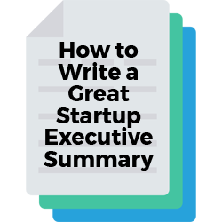 Template Executive Summary from startupdevkit.com