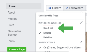 Facebook news feed prioritization for free facebook marketing strategies